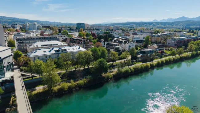 Ein Juwel über den Dächern von Villach – wo historische Architektur auf modernes Luxuswohnen und traumhafte Aussicht trifft - Bild