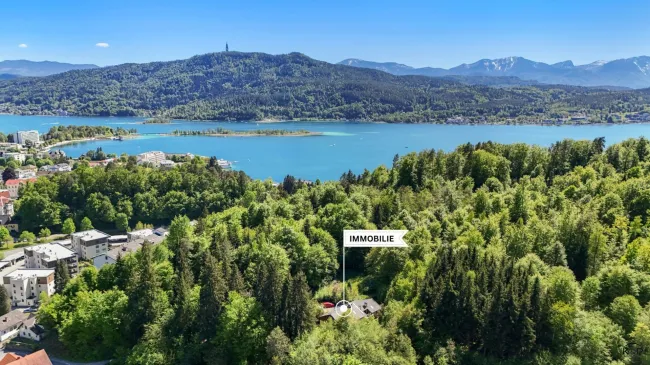 Besondere Liegenschaft in Pörtschach – eingebettet in die Natur und nahe dem türkisblauen Wörthersee - Titelbild