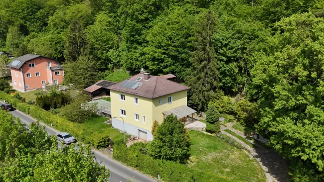 Ihr Haus am Waldrand nahe Wien – Pool, Garten & enormes Potenzial - Bild