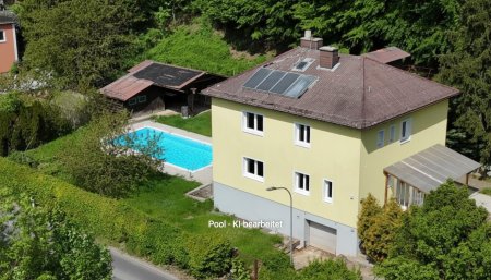Ihr Haus am Waldrand nahe Wien – Pool, Garten & enormes Potenzial