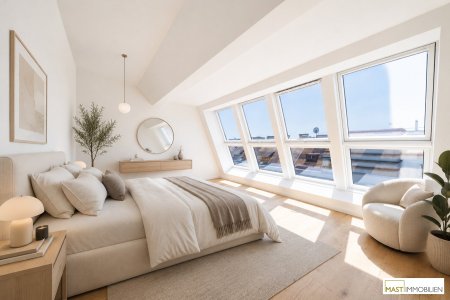 *NEU* Erstbezug-Dachgeschosswohnung mit Fernblick!
