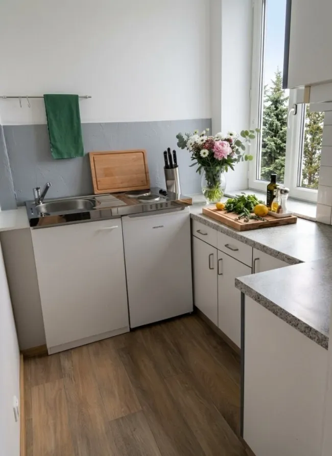 Charmante Garçonnière mit Balkon in zentraler Ruhelage von Vöcklabruck - Bild