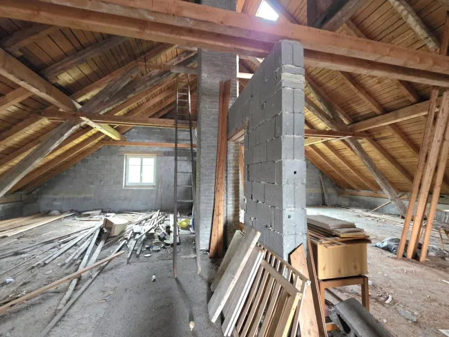 Dachgeschoss - Rohbau
