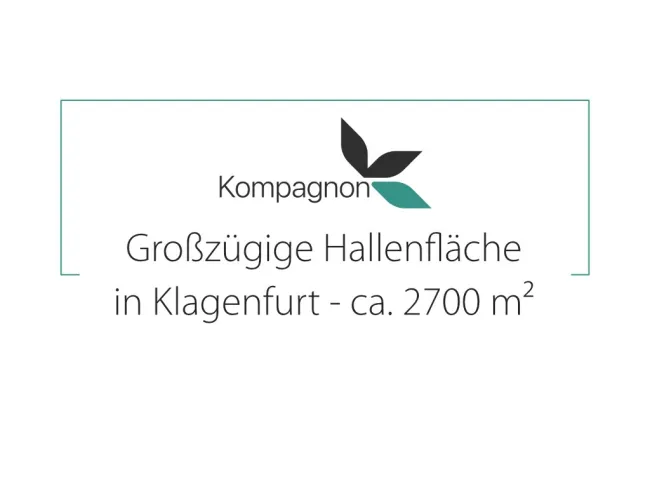 Großzügige Hallenflächen in Klagenfurt - ca. 2700 m² - Bild