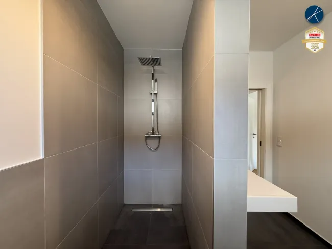Moderne Walk-In Dusche