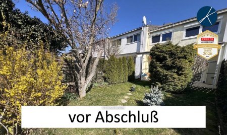 Reihenhausähnliche Wohnung mit Garten, Terrasse und Garage in Mistelbach