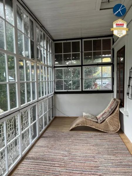 Loggia im Obergeschoß
