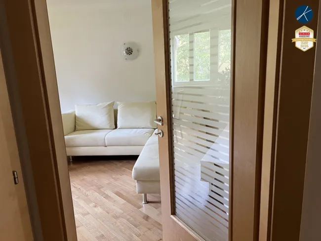 Blick Wohnzimmer