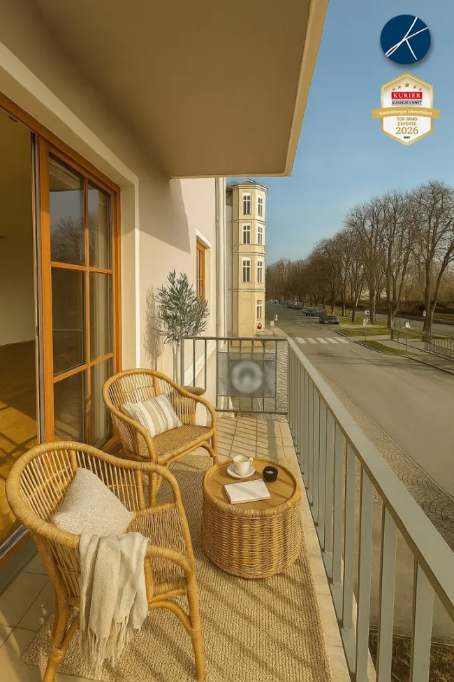 Visualisierung Balkon