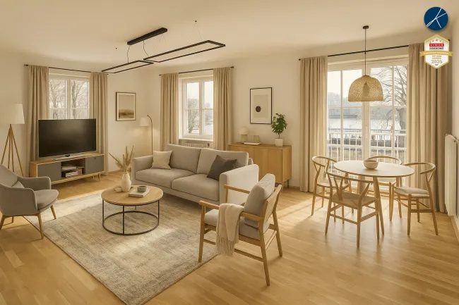 Visualisierung Wohnzimmer