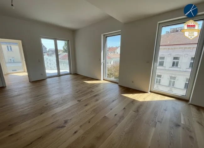 Wohnzimmer, Parkett, 36 m²