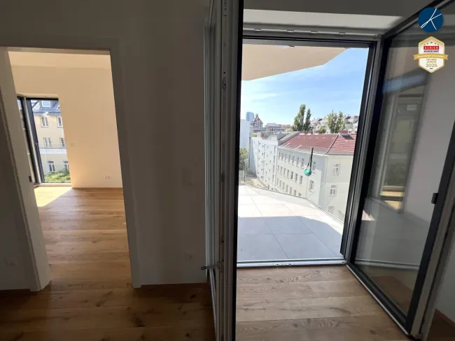 Blätterwaldzimmer und Loggia 1