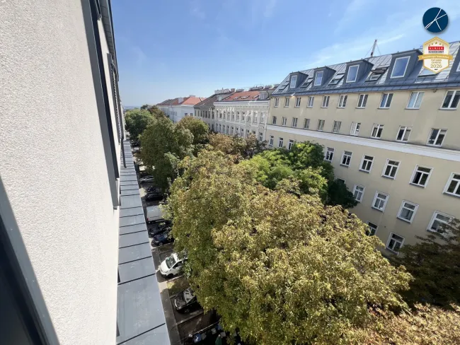 Wohnzimmer und Küche, kreisförmig begehbar