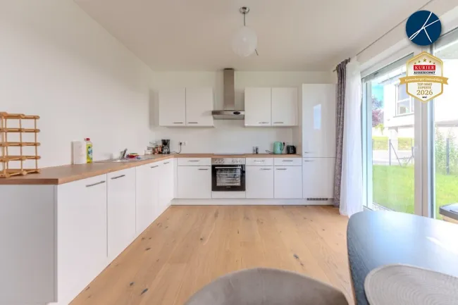 Moderne Neubauwohnung mit Terrasse und Garten in Stadtrandlage von Krems an der Donau - Bild