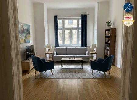 Erkerzimmer Möblierungsmöglichkeit (KI Vorschlag)
