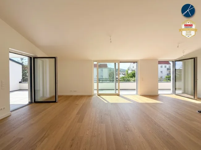 Exklusives Dachgeschoß mit 57m² Terrasse (Top 9) - Erstbezug! - Bild