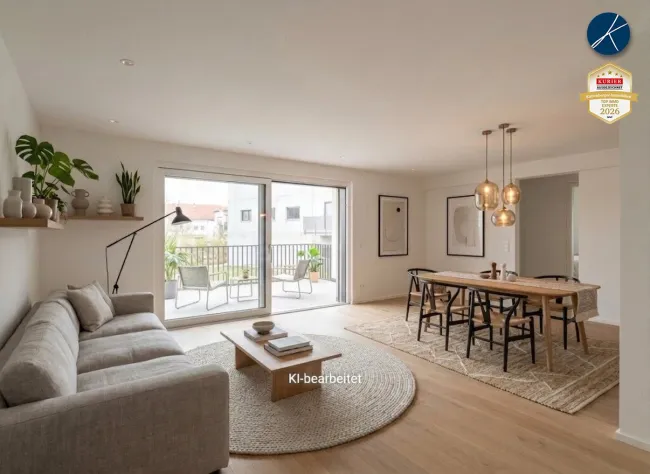 Familienwohnung mit 22m² Balkon (Top 8) - Erstbezug! - Titelbild