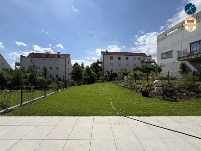 Gartenwohnung mit 400m² Außenflächen