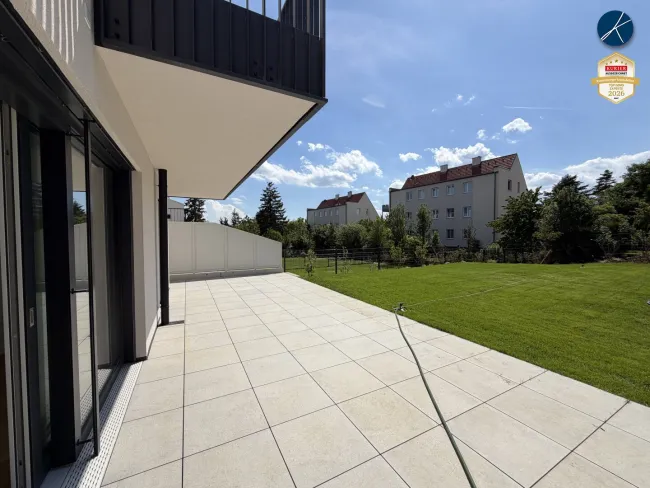 Gartenwohnung mit 400m² Außenflächen