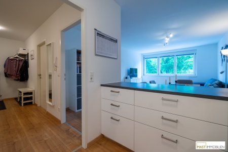 Wunderschön und optimal aufgeteilte 2 Zimmer Wohnung im 21. Wiener Bezirk mit Grünblick