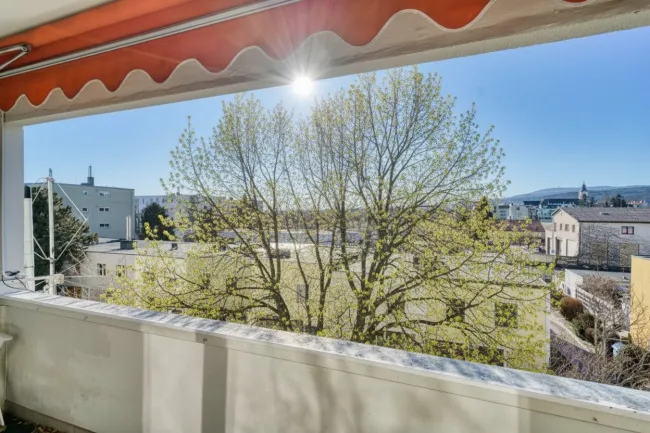 Loggia 1 mit Ausblick