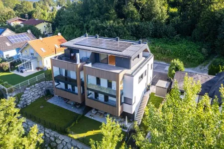 Salzburg Elsbethen - Maisonette-Wohnung mit Dachterrasse mit Bergblick - Titelbild