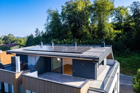 Salzburg Elsbethen - Maisonette-Wohnung mit Dachterrasse mit Bergblick
