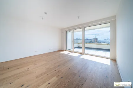 *7. Obergeschoss* Sofort beziehbare 2-Zimmer Wohnung mit 11qm Balkon