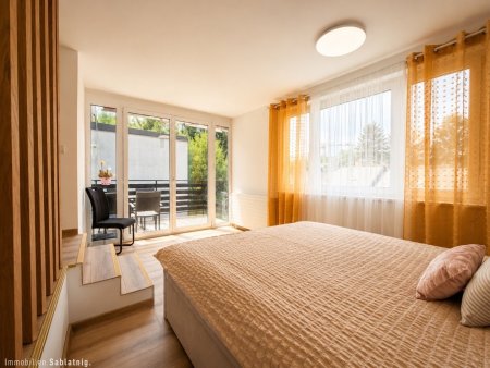 Moderne 2,5 Zi-Wohnung mit Garten, 2 Balkonen & Garage in 1230 Wien – top saniert!
