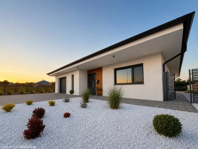 Traum-Bungalow in Hevlín (nähe Laa an der Thaya) 142m², Garten, Terrasse, Garage! - Titelbild