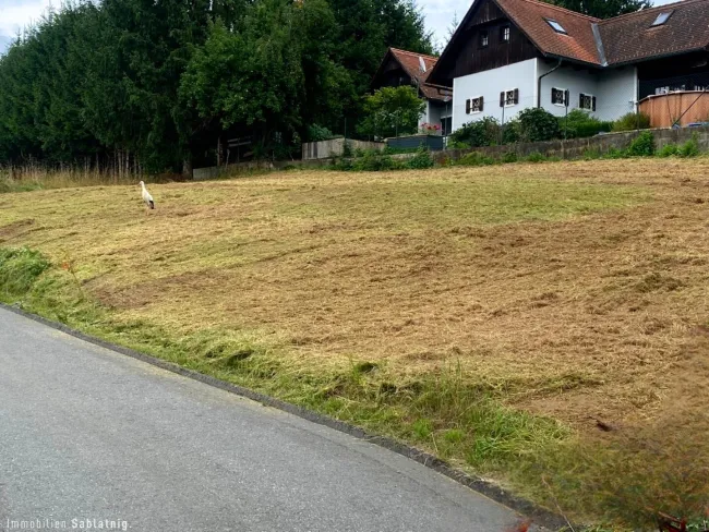 RUHELAGE & AUSSICHTSLAGE! Baugrundstück nahe Graz! - Bild