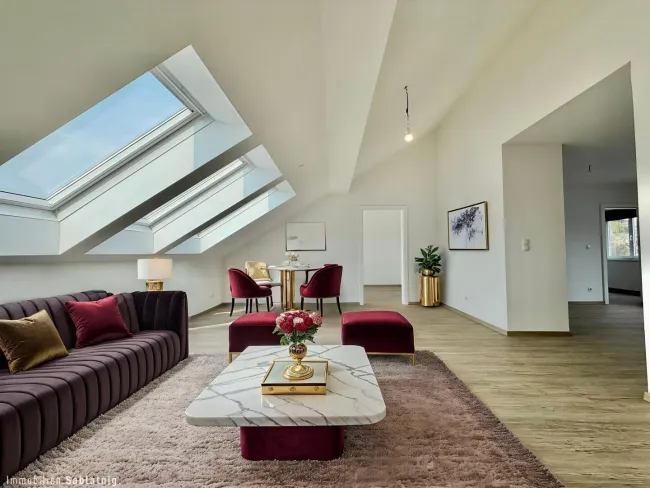 LICHT - RAUM - LEBEN! DACHGESCHOSSWOHNUNG mit Stadtblick in Top Lage! - Titelbild