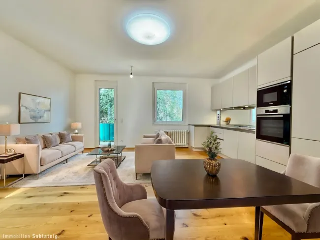 MODERNE 3-ZIMMER-WOHNUNG mit Balkon und Aufzug – vollsaniert, 73m²! - Titelbild