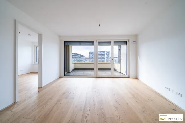 *Sofort beziehbar* Großzügige 2-Zimmer Wohnung mit 10qm Balkon - Bild