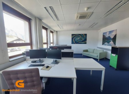 Büroetage in Bahnhofsnähe Puch mit flexiblen Möglichkeiten mieten