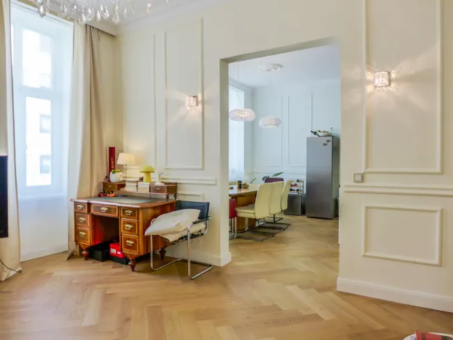 Modernes Raumkonzept trifft klassischen Altbau - 4 Zimmer-Wohntraum nahe Wien Mitte - Bild