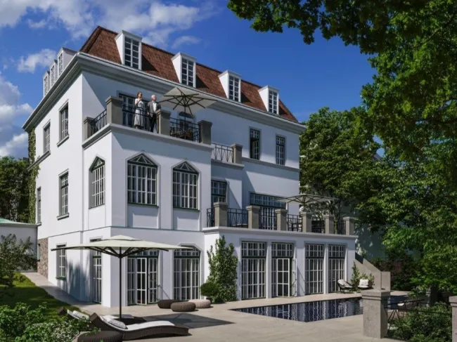 Altbauvilla mit Terrasse & Garten - Titelbild