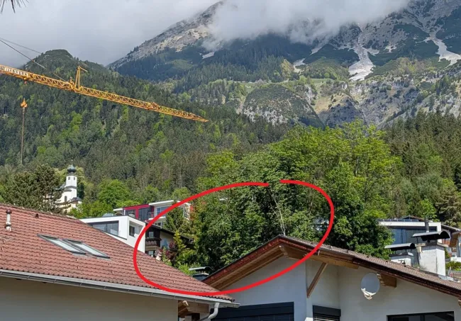 Schnäppchen - Baugrund in unverbaubarer Aussichtslage Nähe Hall in Tirol - Bild
