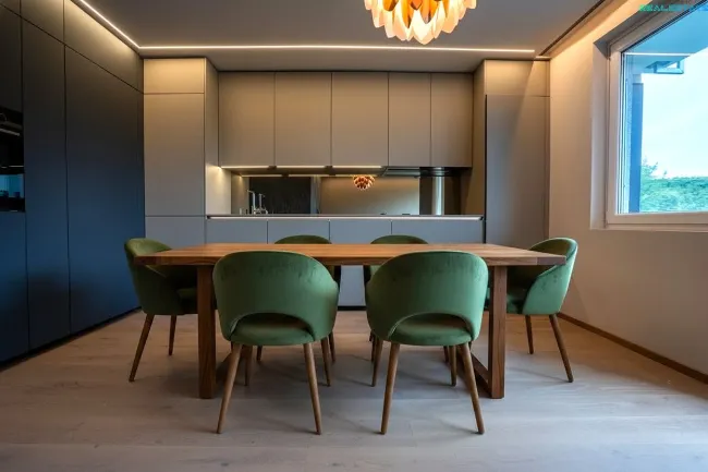 Urbane Designerwohnung mit allem was das Herz begehrt - Maßeinbaumöbel, Klimaanlage, Solarpaneele, und vieles mehr. - Bild