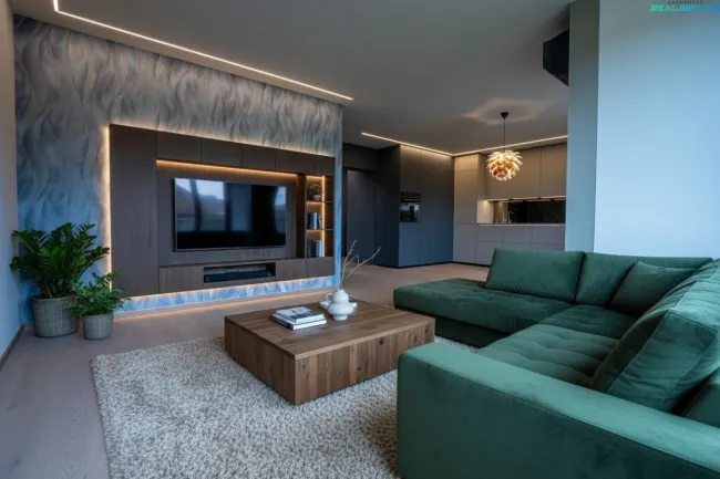Urbane Designerwohnung mit allem was das Herz begehrt - Maßeinbaumöbel, Klimaanlage, Solarpaneele, und vieles mehr. - Titelbild