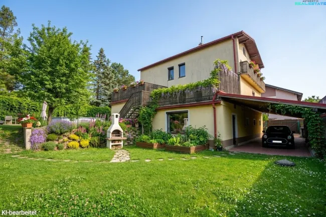 Charmantes Einfamilienhaus in Ruhelage in Stetten (Bezirk Korneuburg) - Titelbild