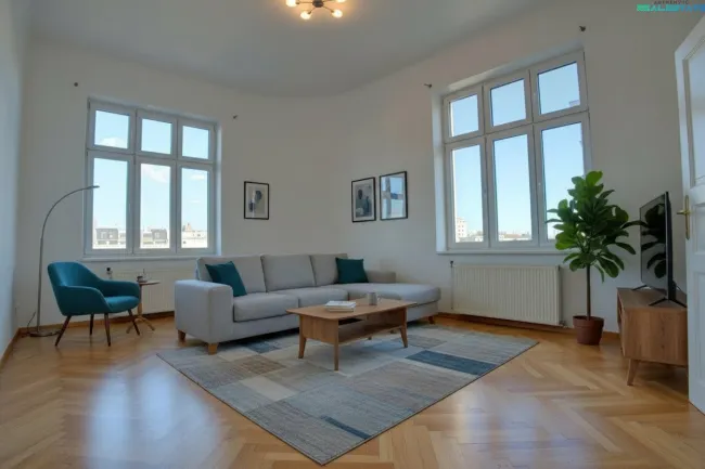 Traumhafter Altbau am Donaukanal - 121m2 in bester Lage - Titelbild