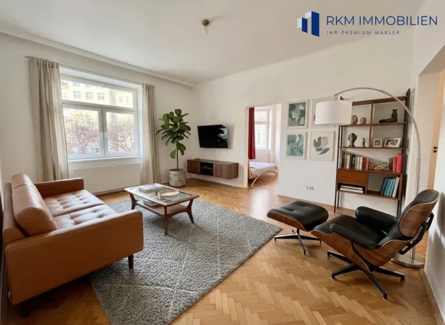 Geräumige 2-Zimmer-Altbauwohnung im zum TOP Preis (nähe U2 Messe Prater) - Titelbild