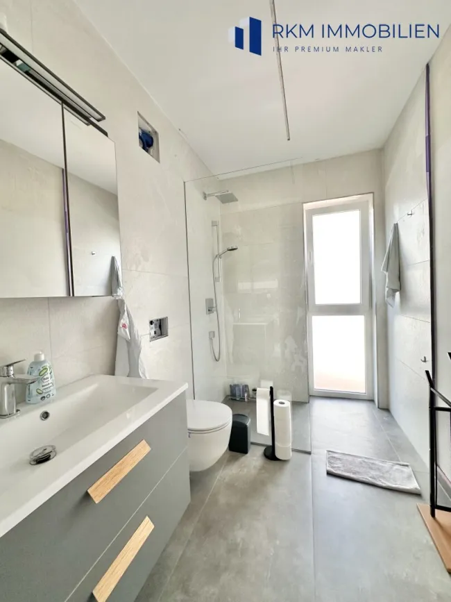 Badezimmer mit WC