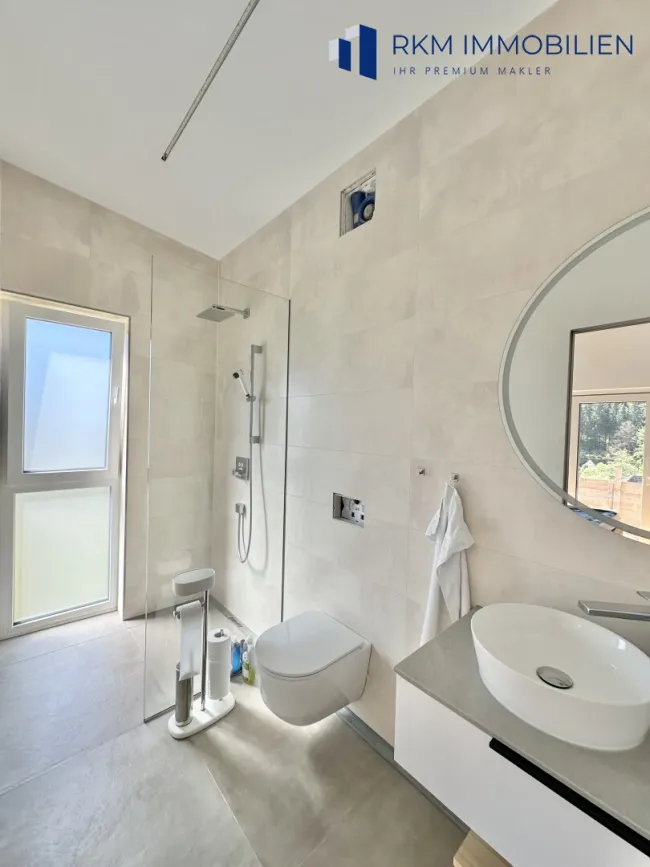 Badezimmer mit WC