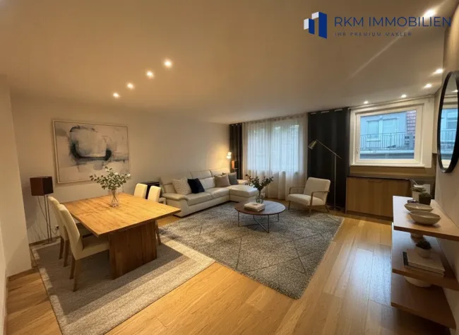 Wunderschöne 3 Zimmer Grünruheoase in Döbling – 73m², top saniert! - Bild
