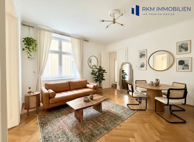 Renovierte 2-Zimmer-Altbauwohnung in TOP Lage - Titelbild