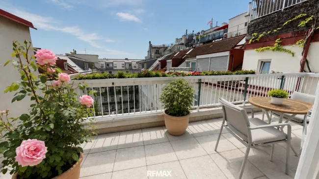 Terrasse seitlich