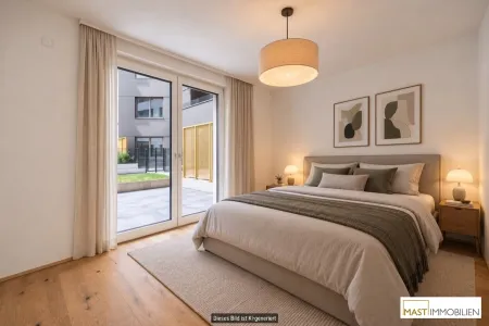 *NEU* 2-Zimmer Gartenwohnung mit über 50 qm Freifläche!
