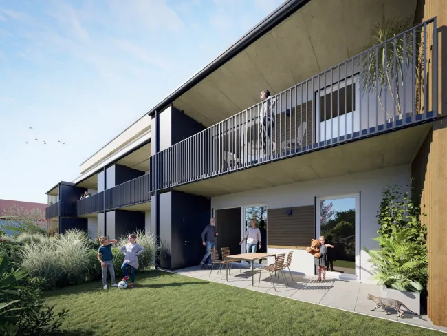 2-Zimmer-Gartenwohnung | ca. 51 m² | Terrasse & Eigengarten | Neubau - Bild